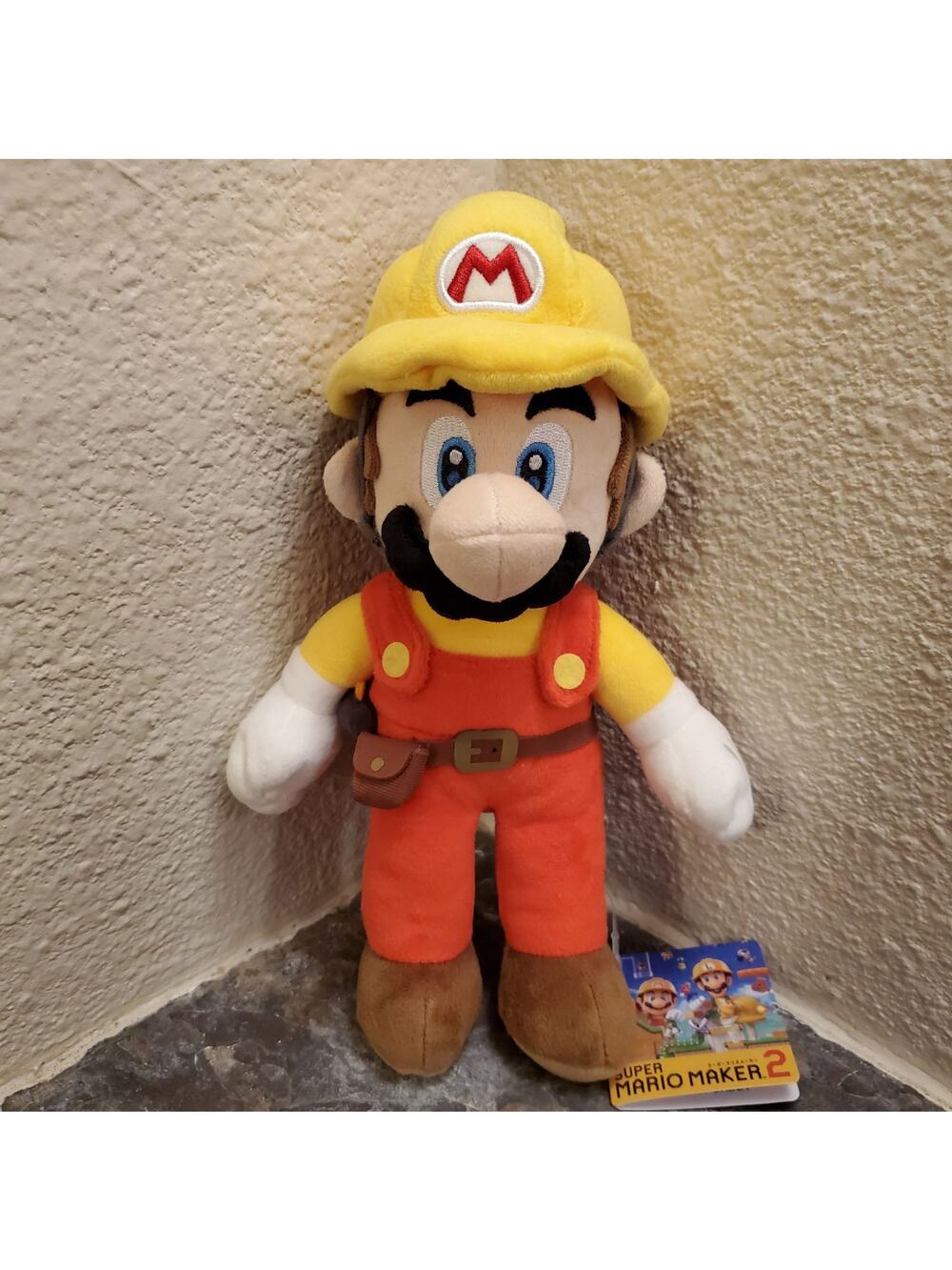 Plush - Builder Mario 10-inch (NEW) - Super Mario - Nintendo